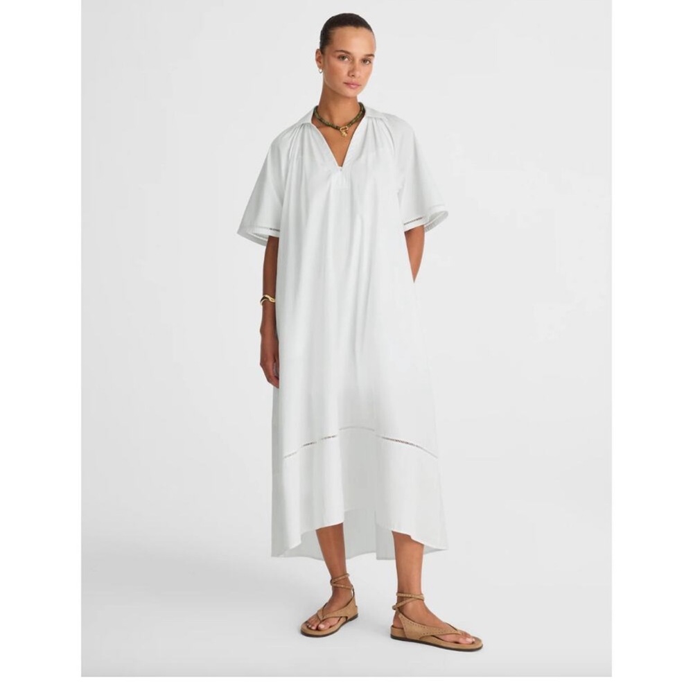 Madewell Women's White shirt dress